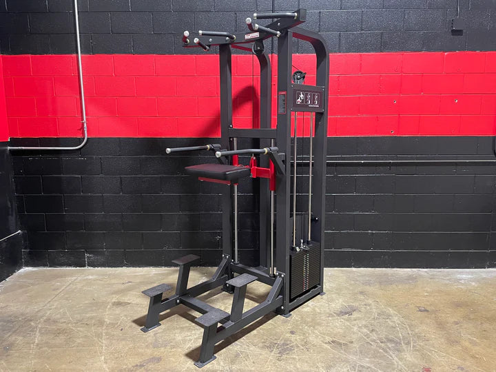 PureCraft Assisted Chin-Up & Dip Machine – Selectorized Upper Body Trainer (PCI-5019) Pure Craft Industries