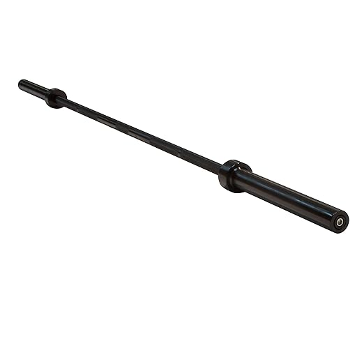 OB86B - 7' Olympic Bar (Black) - Body-Solid Body-Solid
