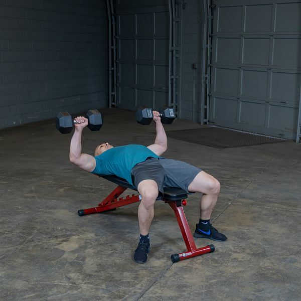 Body Solid Best Fitness Adjustable Folding Bench
