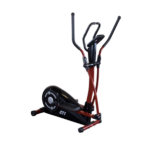 The new BFCT1 Elliptical Cross Trainer provides a non-impact cardio workout in a very compact space. The synchronized arms recruit your upper body providing a total body workout. Eight levels of smooth magnetic resistance give all users challenging workouts. The LCD console offers feedback for time, distance, speed, calories and heart rate