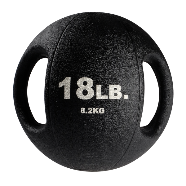 Body-Solid Tools 18lb. Dual Grip Medicine Ball
18LB BLACK