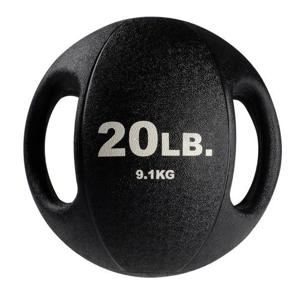 Body-Solid Tools 20lb. Dual Grip Medicine Ball
20LB BLACK