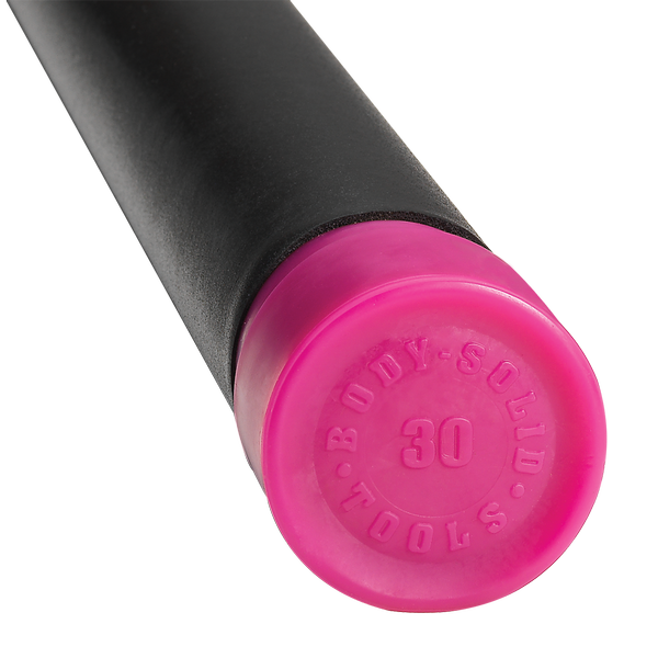 Body-Solid Tools 30lb. Fitness Bar - Magenta
30LB MAGENTA PADDED WEIGHTED BAR - Grip Diameter 1.55