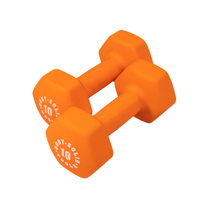 BSTVD10 - 10 lb. Body-Solid Tools Vinyl Dumbbells - Body-Solid Body-Solid