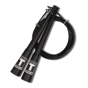 The Body-Solid Tools Cable Speed Rope is designed with frictionless rotation for extreme cardio workouts