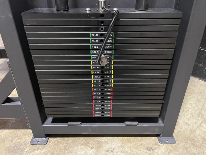 PureCraft Assisted Chin-Up & Dip Machine – Selectorized Upper Body Trainer (PCI-5019) Pure Craft Industries