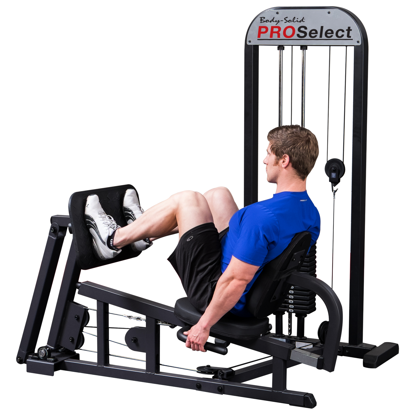 GLP-STK - PRO SELECT LEG PRESS, 210LB STACK Body-Solid