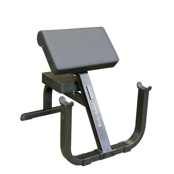 GPCB329B - Preacher Curl Bench - BLACK Body-Solid