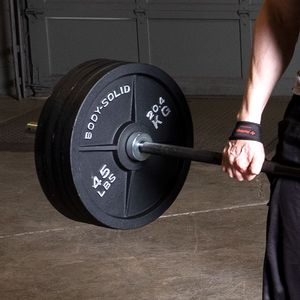 500 LB Cast Oly Set, Black Bar Body-Solid