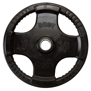 400 LB Rubber Grip Oly Set, Chrome Bar