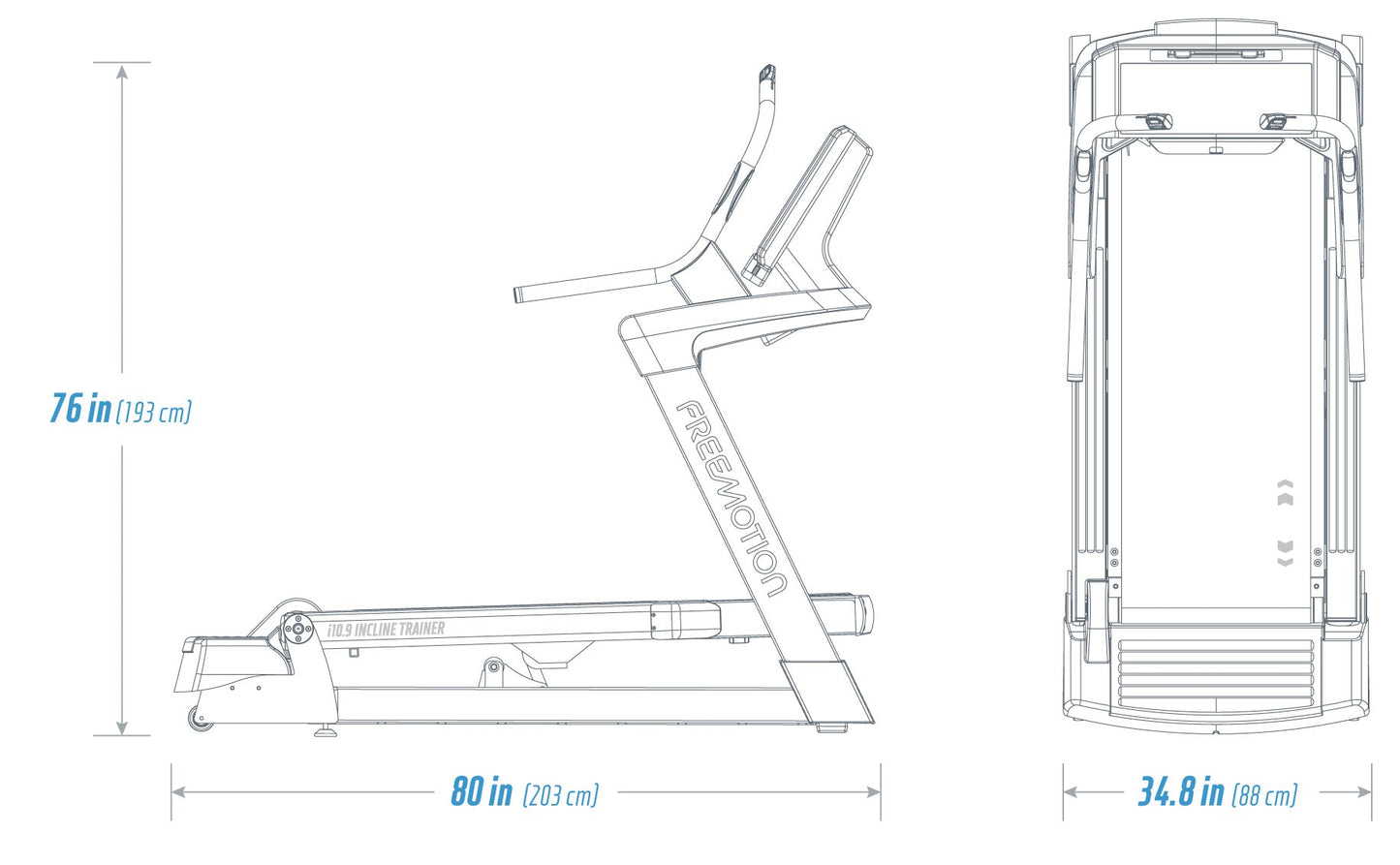 Freemotion SMARTSERIES™ i10.9b Incline Trainer FreeMotion Fitness