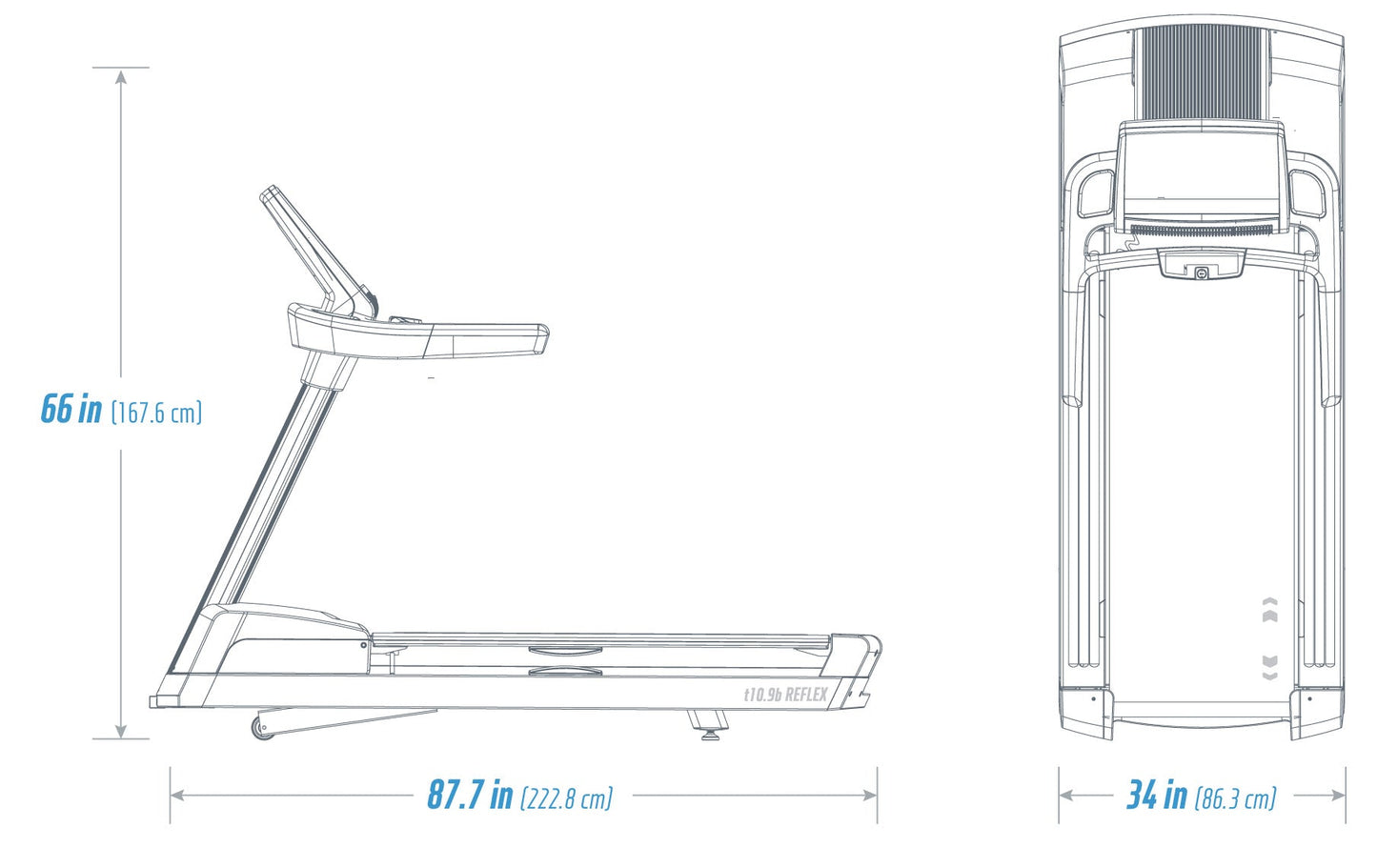 Freemotion SmartSeries™ t10.9b REFLEX™ Treadmill FreeMotion Fitness
