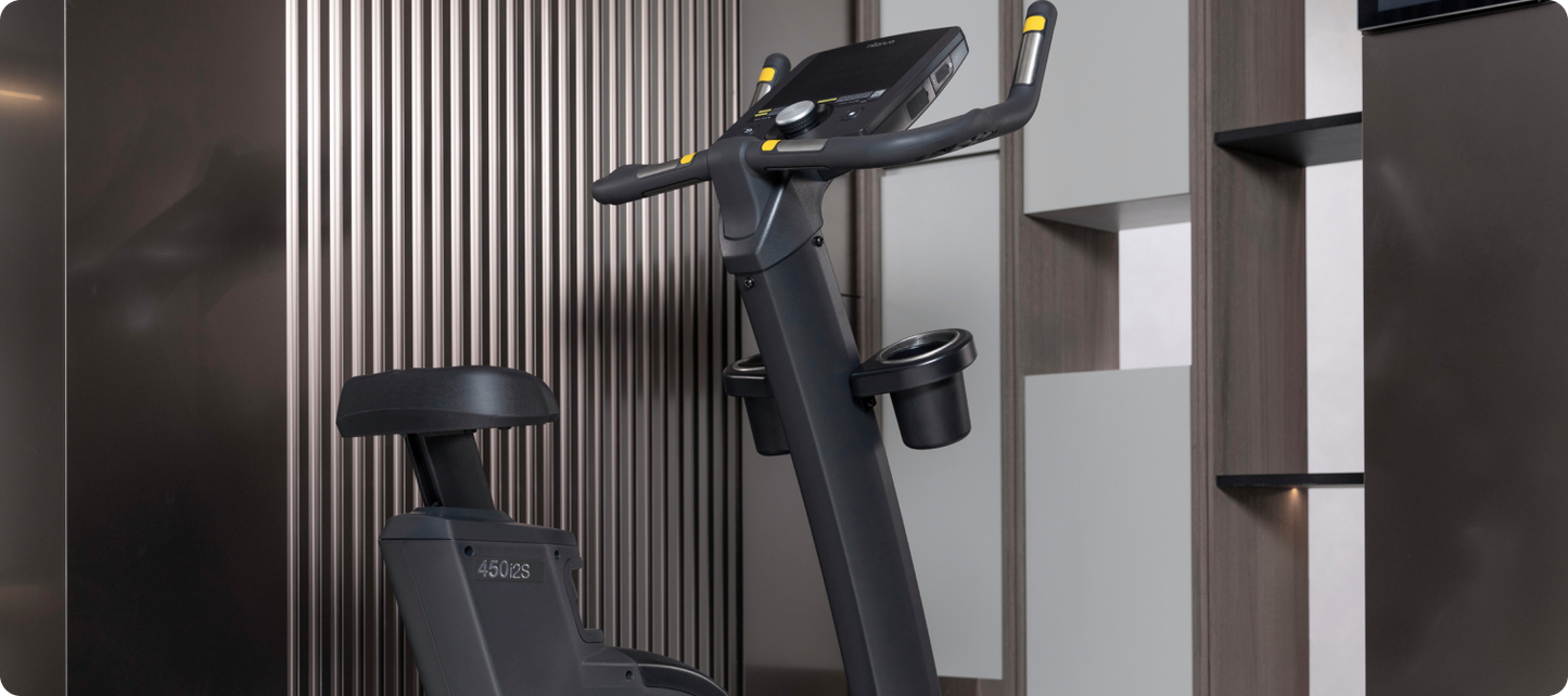 Intenza 450 Upright Bike with i2 Console