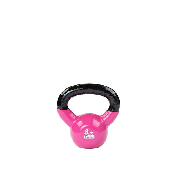 KBV8 - 8 lb. Vinyl Dipped Kettlebells - Body-Solid Body-Solid