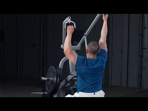 LVLA - Pro ClubLine Leverage Lat Pulldown - Body-Solid