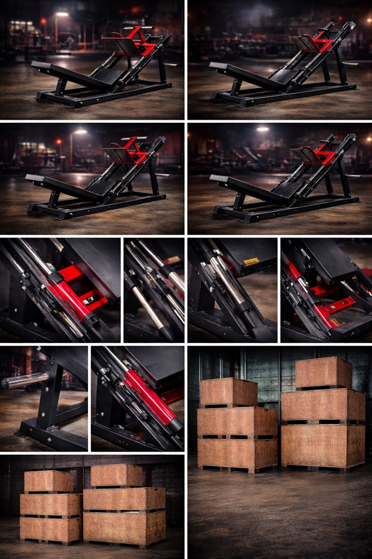 PureCraft Pro Series 45° Leg Press – Plate Loaded Linear Drive (PCI-GC-5081) Pure Craft Industries