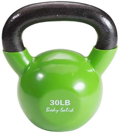 KBV30 - 30 lb. Vinyl Dipped Kettlebells - Body-Solid