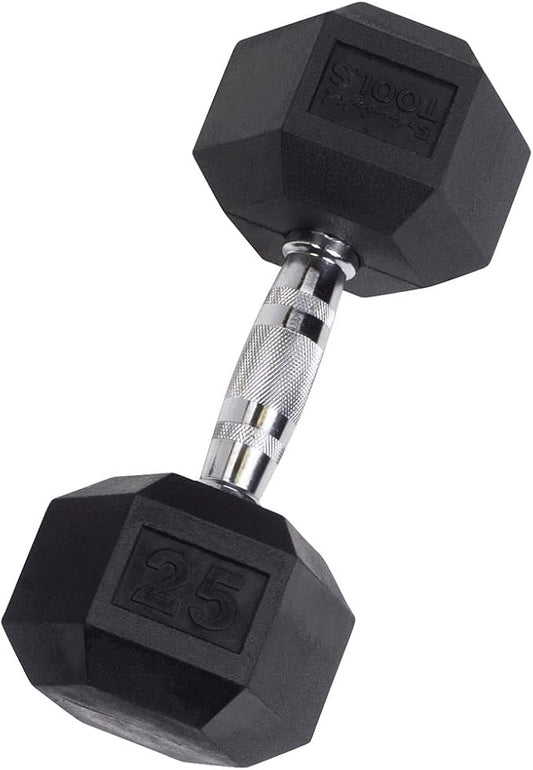 SDR25 - Rubber Hex DB 25lb Body-Solid
