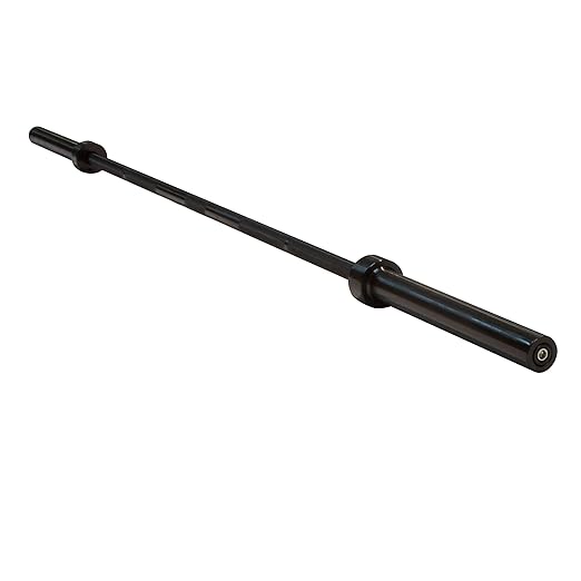 OB86B - 7' Olympic Bar (Black) - Body-Solid