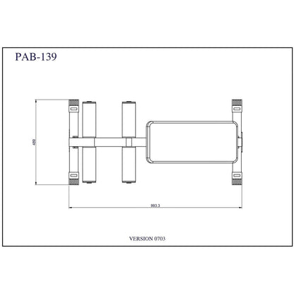 Body-Solid Powerline Sit-Up Board PAB139X