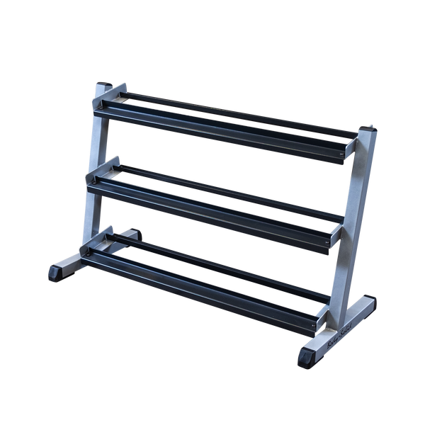3 Tier Horizontal 48" Dumbell Rack