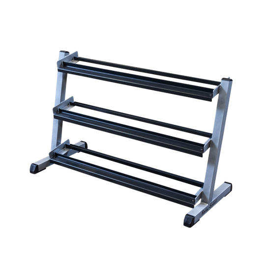 3 Tier Horizontal 48" Dumbell Rack