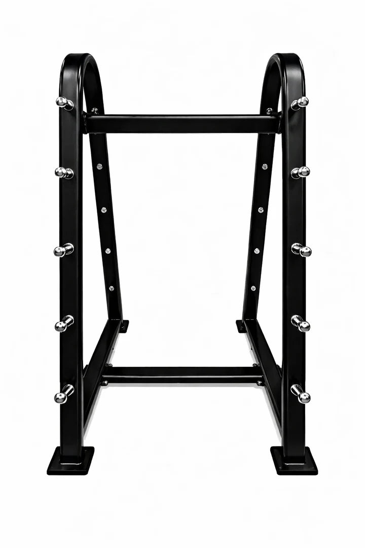 PCI-US2029 | 10-Piece Double-Sided Barbell Rack – Black Pure Craft Industries