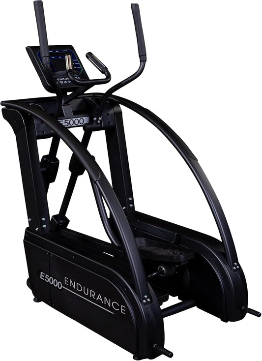 Body-Solid (E5000) Elliptical Trainer Machine, Cardio Workout Crosstrainer Exercising Machines for Home & Commercial Gym with 325lb Weight Capacity