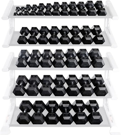 SDS650 - Grey Hex Dumbell set 55-75lb pairs