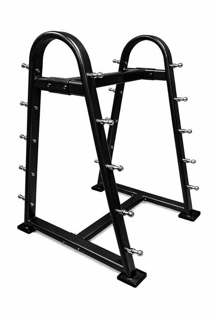 PCI-US2029 | 10-Piece Double-Sided Barbell Rack – Black Pure Craft Industries