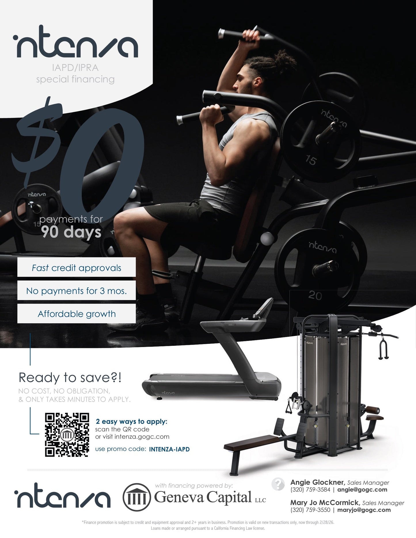 🔥 TRADE SHOW SHOWSTOPPER — NOW AVAILABLE AT A SHOW-SPECIAL PRICE 🔥 Intenza Fitness