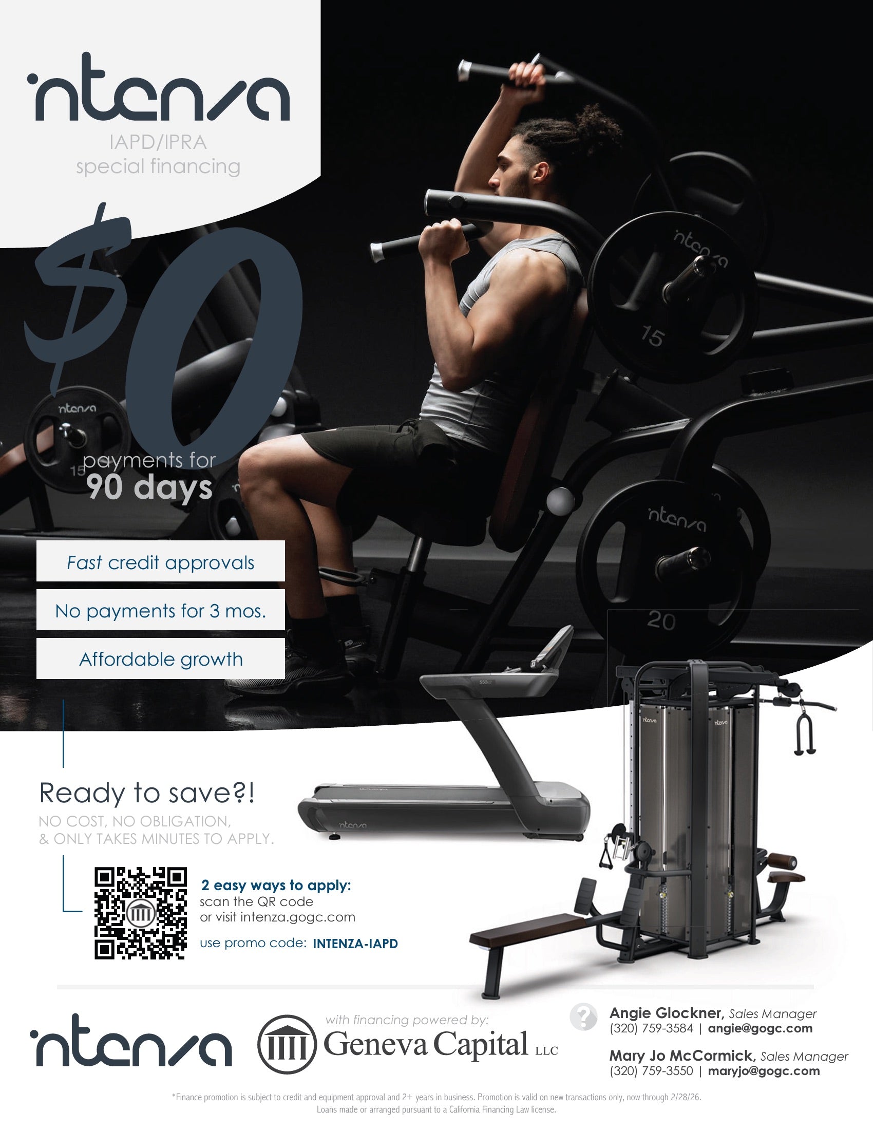 🔥 TRADE SHOW SHOWSTOPPER — NOW AVAILABLE AT A SHOW-SPECIAL PRICE 🔥 Intenza Fitness