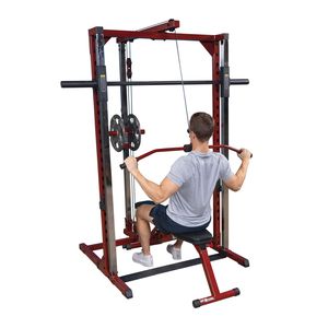 The BFLA250 Lat Attachment allows users to perform lat pulldowns, triceps press-downs, cable crossovers, seated rows, and so much more.&nbsp;