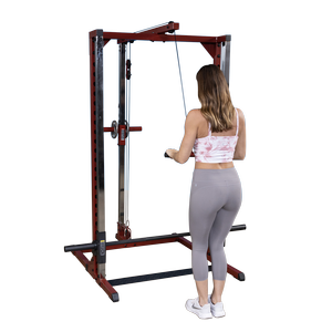 The BFLA250 Lat Attachment allows users to perform lat pulldowns, triceps press-downs, cable crossovers, seated rows, and so much more.&nbsp;