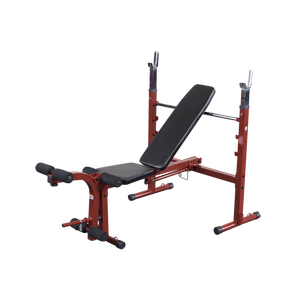 The Best Fitness Olympic Folding Bench is ideal for a variety of barbell and dumbbell exercises