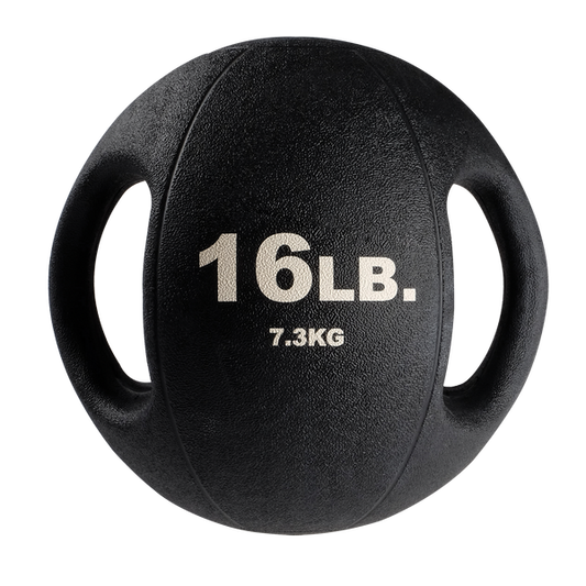 Body-Solid Tools 16lb. Dual Grip Medicine Ball
16LB BLACK