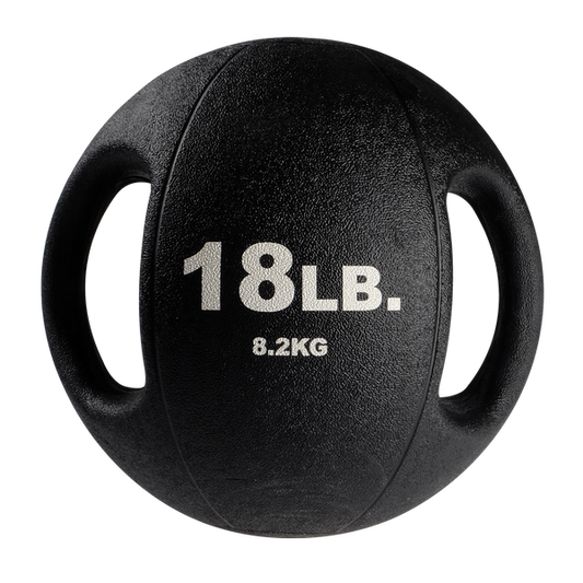 Body-Solid Tools 18lb. Dual Grip Medicine Ball
18LB BLACK