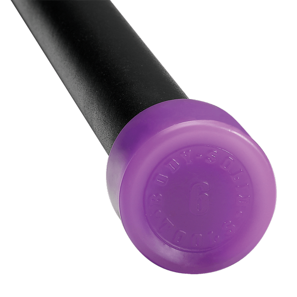 Body-Solid Tools 6lb. Fitness Bar - Lt. Purple