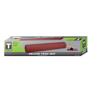 BSTYM5 - 5mm Red Body-Solid Tools Yoga Mat - Body-Solid