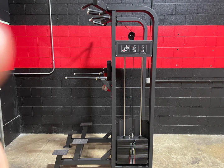 PureCraft Assisted Chin-Up & Dip Machine – Selectorized Upper Body Trainer (PCI-5019) Pure Craft Industries