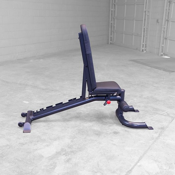 GFID100B - FLAT/INCLINE/DECLINE BENCH, BLACK FRAME