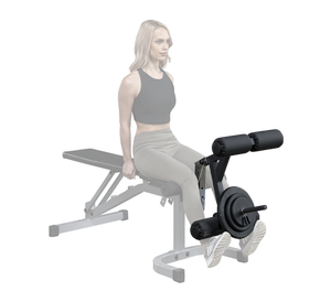 Leg Extensions are designed for ultimate strengthening of the Knee and Thigh muscles. Leg Curls for maximum concentration of Hamstring and Glute muscles.