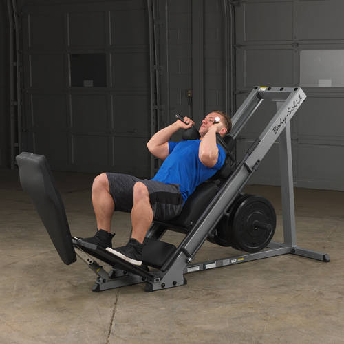 GLPH1100B - Leg Press/Hack Squat - BLACK