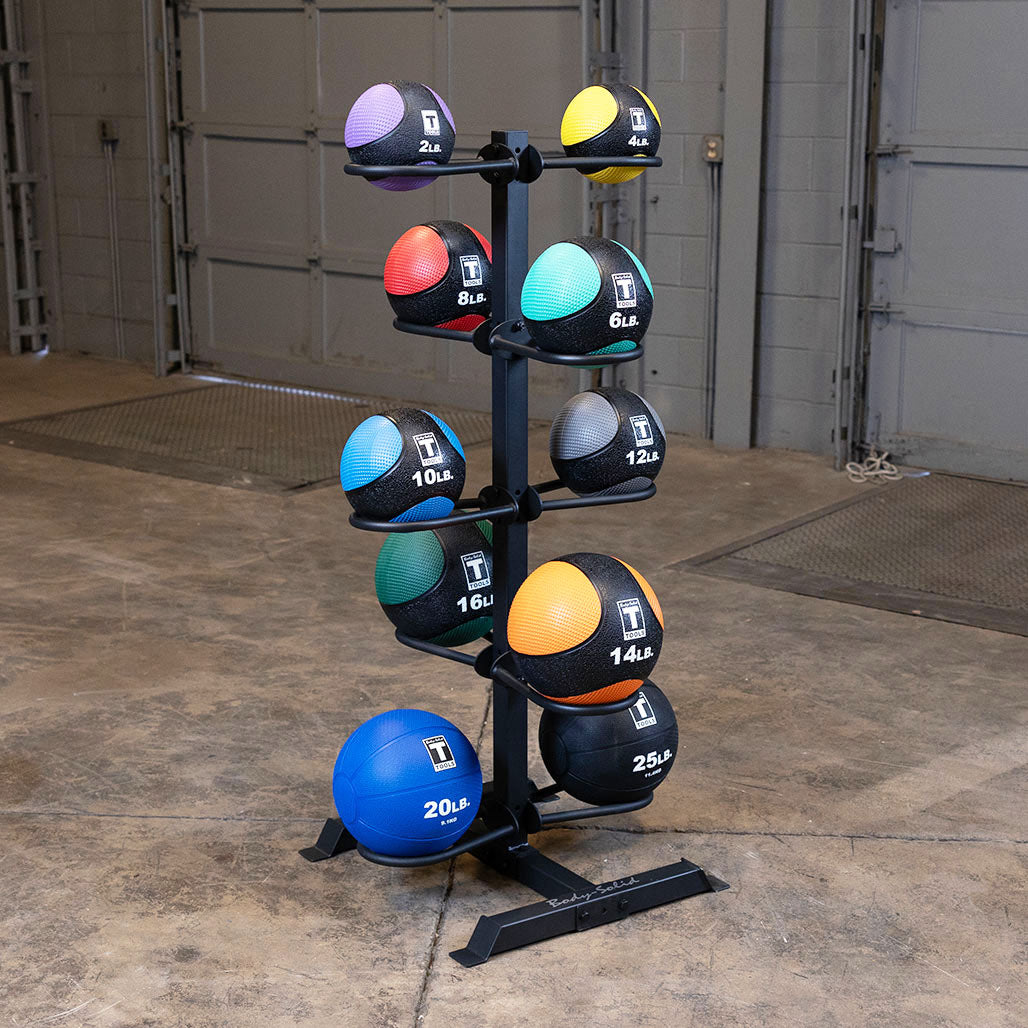 Wall Ball, Medicine Ball Rack Holds 10