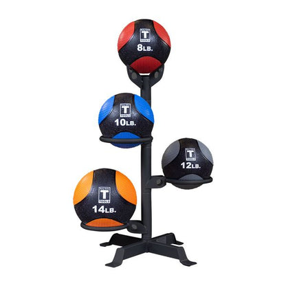 GMR5B - MEDICINE BALL RACK 3 - BLACK