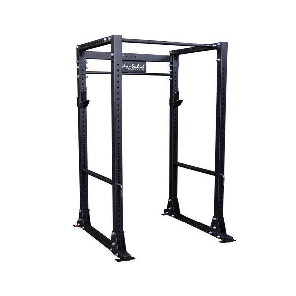 Body-Solid GPR400 Power Rack with 1000 Lb. Weight Capacity for Squats, Deadlifts, and Weightlifting Workout, Black