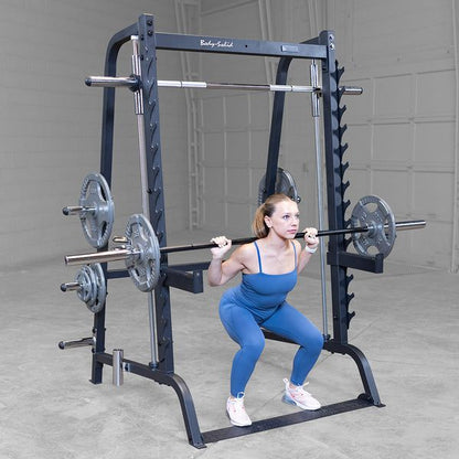 GS348B - Series 7 Smith Machine - BLACK