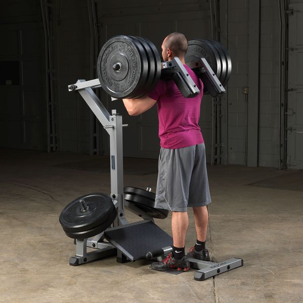 GSCL360B - Leverage Squat/Calf Machine - BLACK