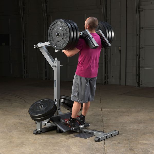 GSCL360B - Leverage Squat/Calf Machine - BLACK