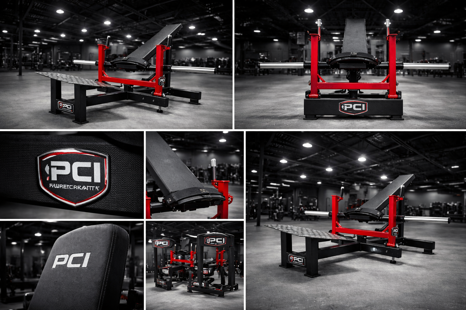 PureCraft Pro Series Hip Thrust / Glute Drive Machine – Plate Loaded (PCI-8133) Pure Craft Industries